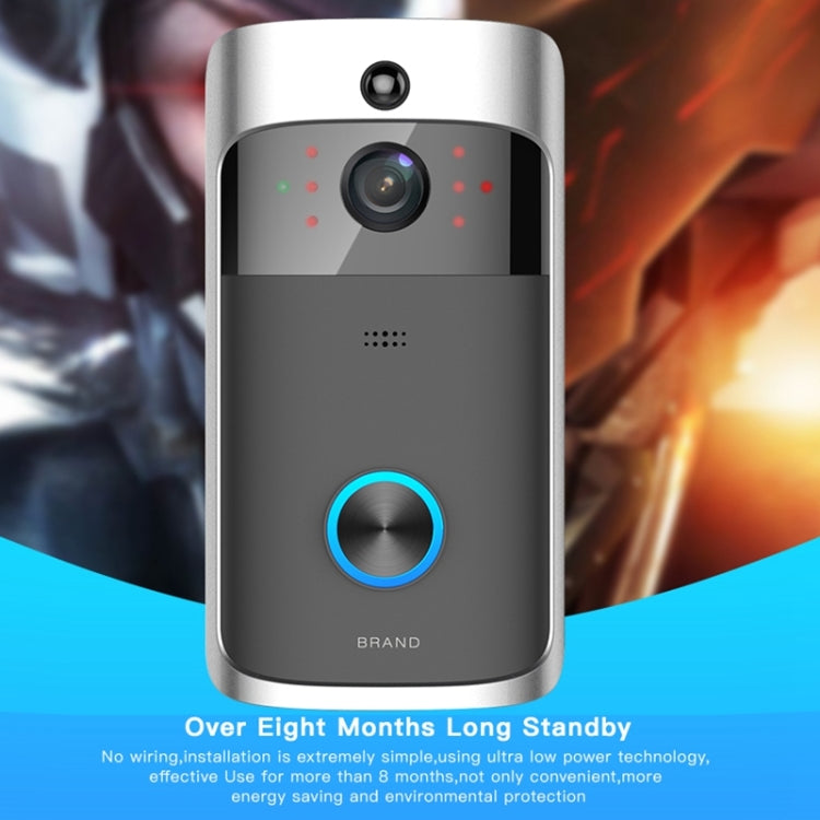 M3 720P Smart WIFI Ultra Low Power Video Visual Doorbell,Support Mobile Phone Remote Monitoring & Night Vision, Without Ding Dong Version M3 720P Smart WIFI Ultra Low Power Video Visual Doorbell,Support Mobile Phone Remote Monitoring & Night Vision, Without Ding Dong Version